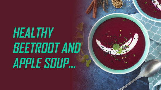 Healthy Beetroot and Apple soup